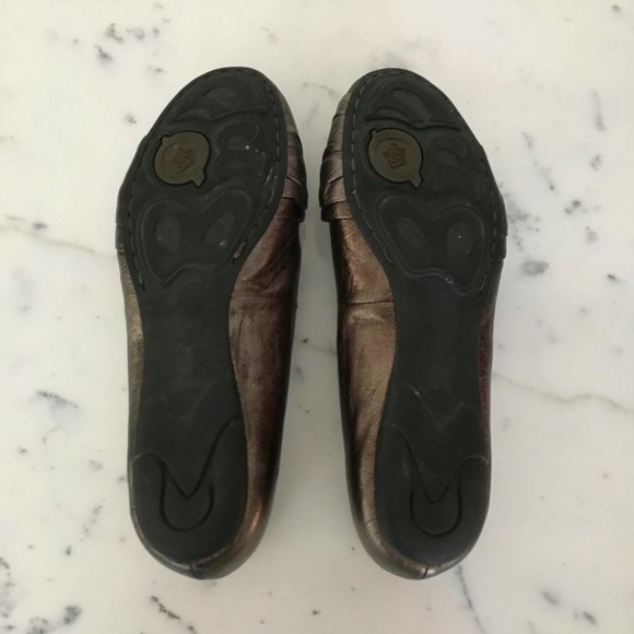 Børn "Molly" Metallic Bronze Ballet Flats 6.5 37 - Picture 8 of 9
